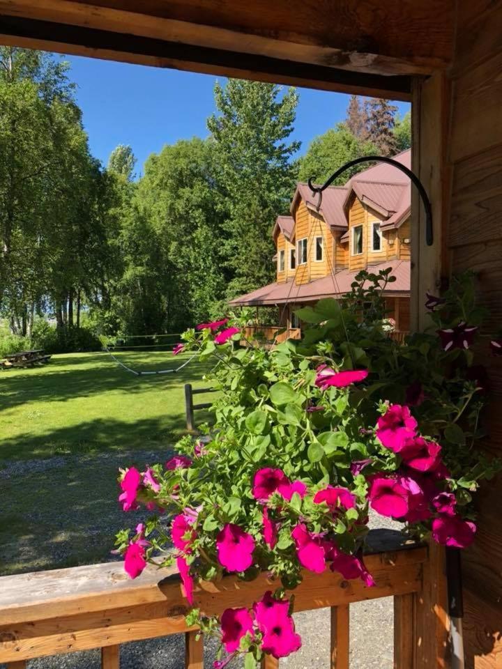 Susitna River Lodging, Riverside Cabins 塔尔基特纳 外观 照片